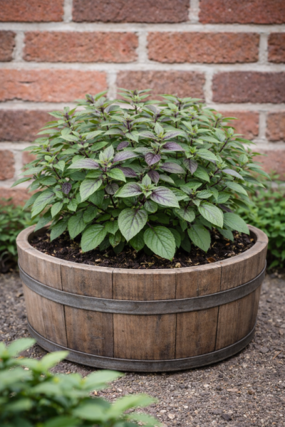 BAZALKA VYTRVALÁ MODRÁ - OCIMUM HYB. BLUE