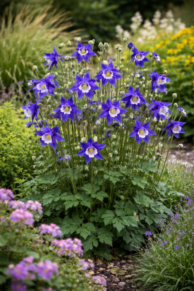 ORLÍČEK - AQUILEGIA ALPINA NAVY BLUE