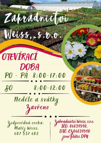 Otvírací doba, kde nás najdete...