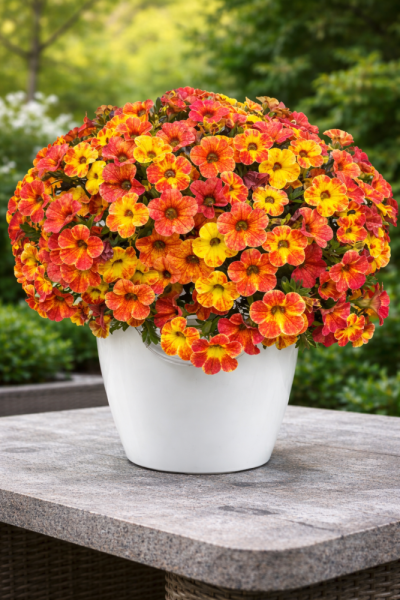MILLION BELLS – CALIBRACHOA ‘CHAMELEON ATOMIC ORANGE’
