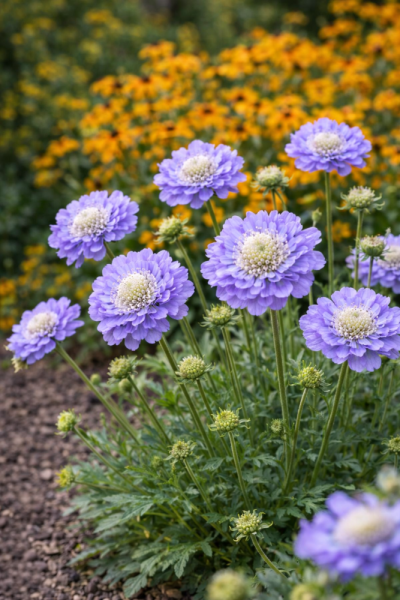 HLAVÁČ KAVKAZSKÝ - SCABIOSA CAUCASICA PERFECTA MID BLUE