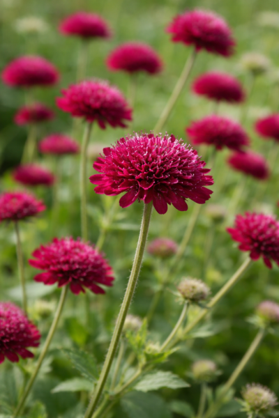 CHRASTAVEC MAKEDONSKÝ - KNAUTIA MACEDONICA RED KNIGHT