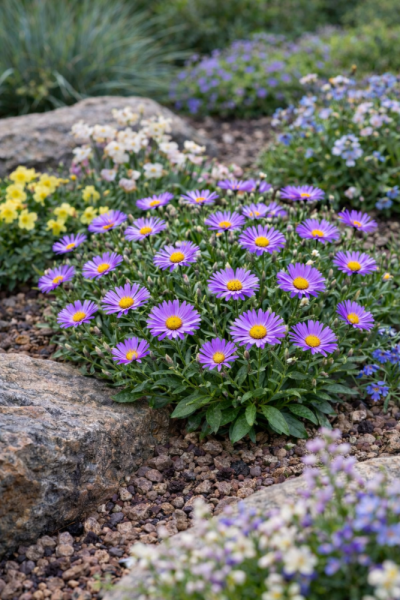 ASTRA - ASTER ALPINUS  - VIOLET
