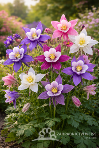 ORLÍČEK – AQUILEGIA CAERULEA SPRING MAGIC ® F1 MIX