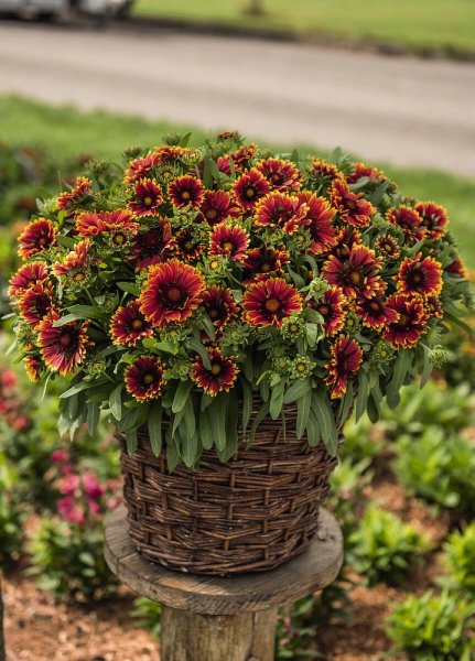 KOKARDA - GAILLARDIA "SPINTOP ORANGE HALO"