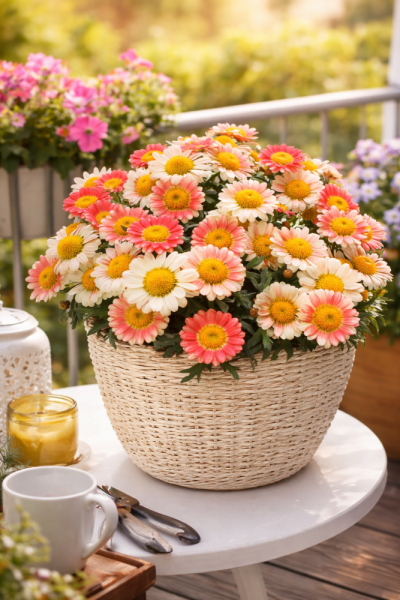 KOPRETINA KEŘOVÁ – ARGYRANTHEMUM FRUTESCENS ‘DAY CREAM PINK’