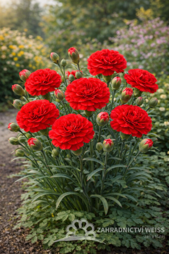 KARAFIÁT - DIANTHUS CARYOPHYLLUS CODE ® BRIGHT RED