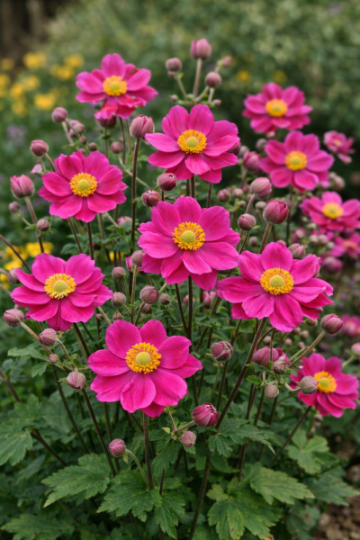 SASANKA - ANEMONE HUPEHENSIS PRINZ HEINRICH