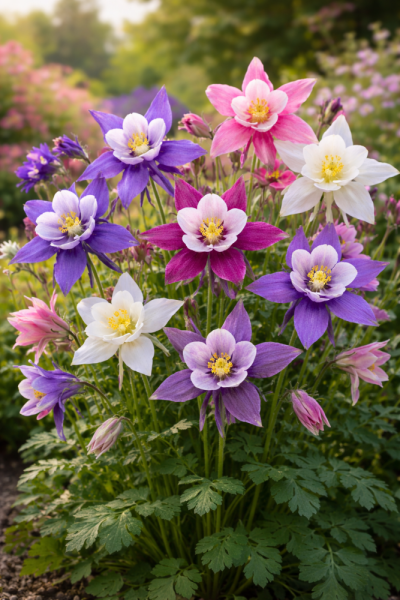 ORLÍČEK – AQUILEGIA CAERULEA SPRING MAGIC ® F1 MIX