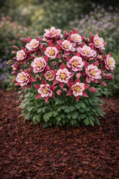 ORLÍČEK – AQUILEGIA VULGARIS WINKY DOUBLE RED WHITE